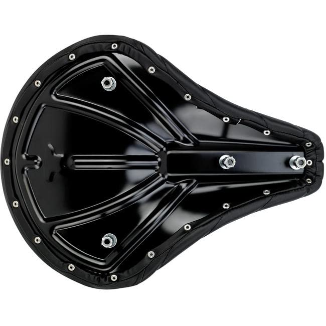Amazon | Biltwell ソロシート タックンロール 手縫いブラックビニール