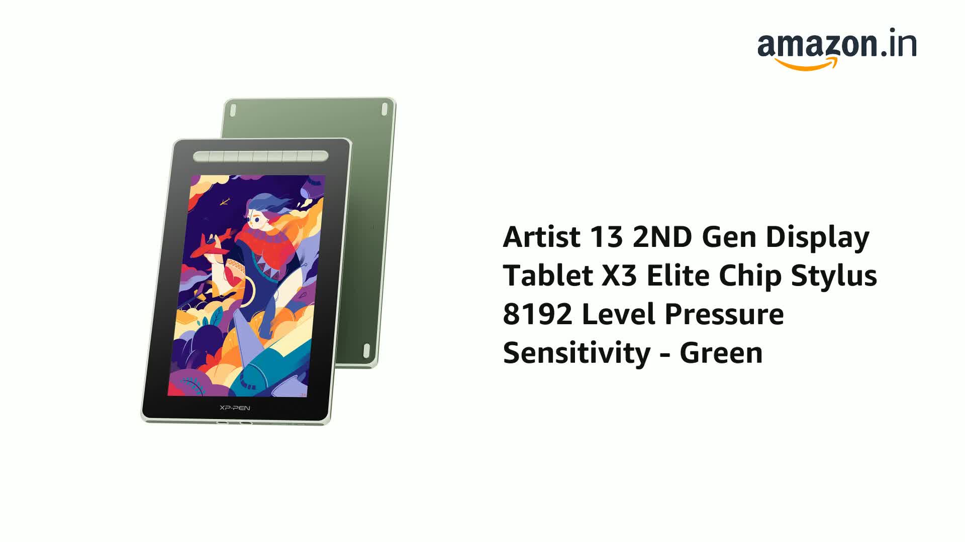Amazon.in: Buy XP-Pen Artist 13 2ND Gen Display Tablet X3 Elite