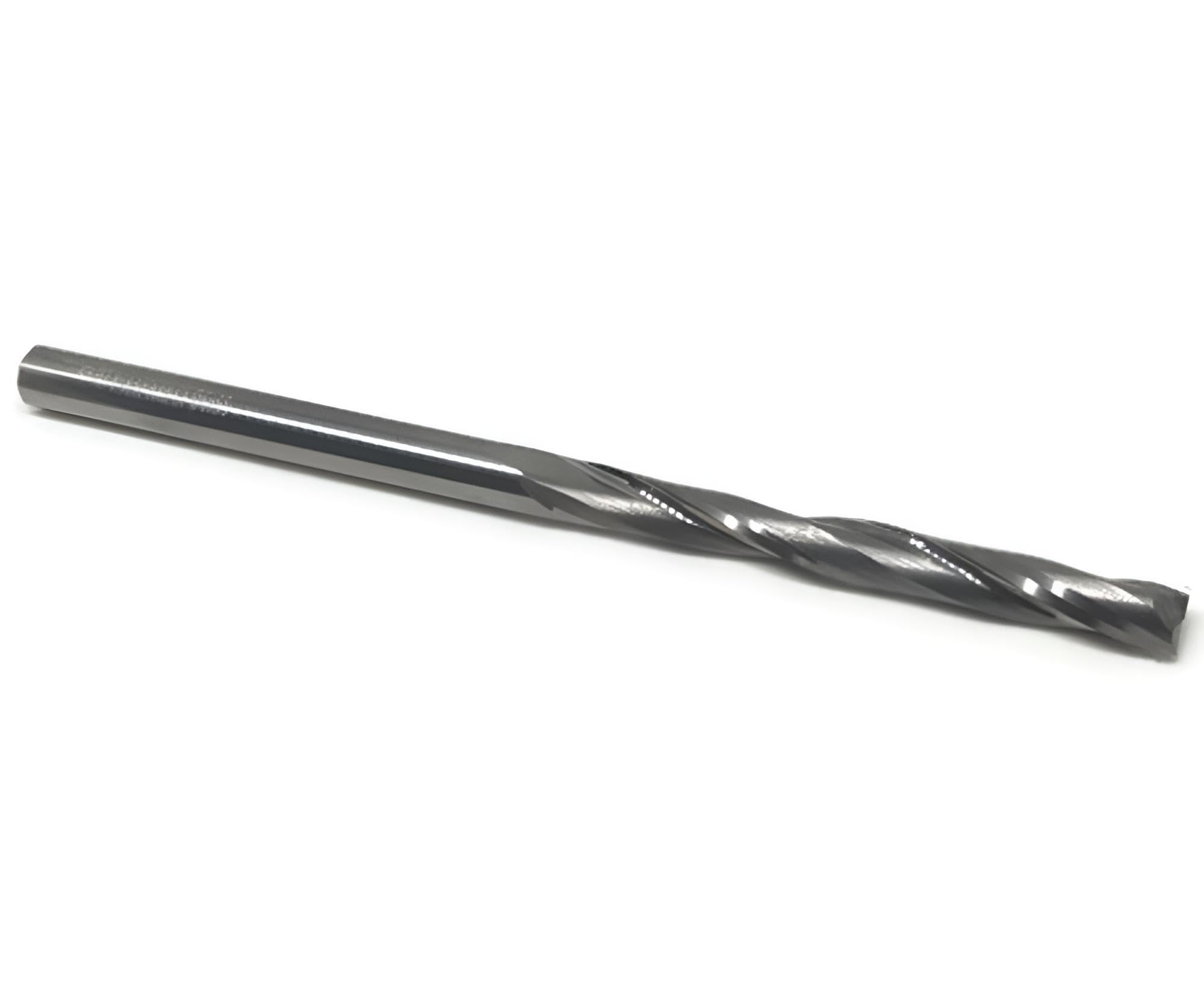 VHM - Fresa extra lunga, Z=2, lucidata, Ø 4 x 45 / 5 x 55 / 6 x 55 mm per schiuma (4,0 x 45 x 80 - d2 = 4 mm)