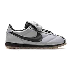 Amazon | [ナイキ] CORTEZ SE MTLC COOL GREY/BLACK-GUM DARK