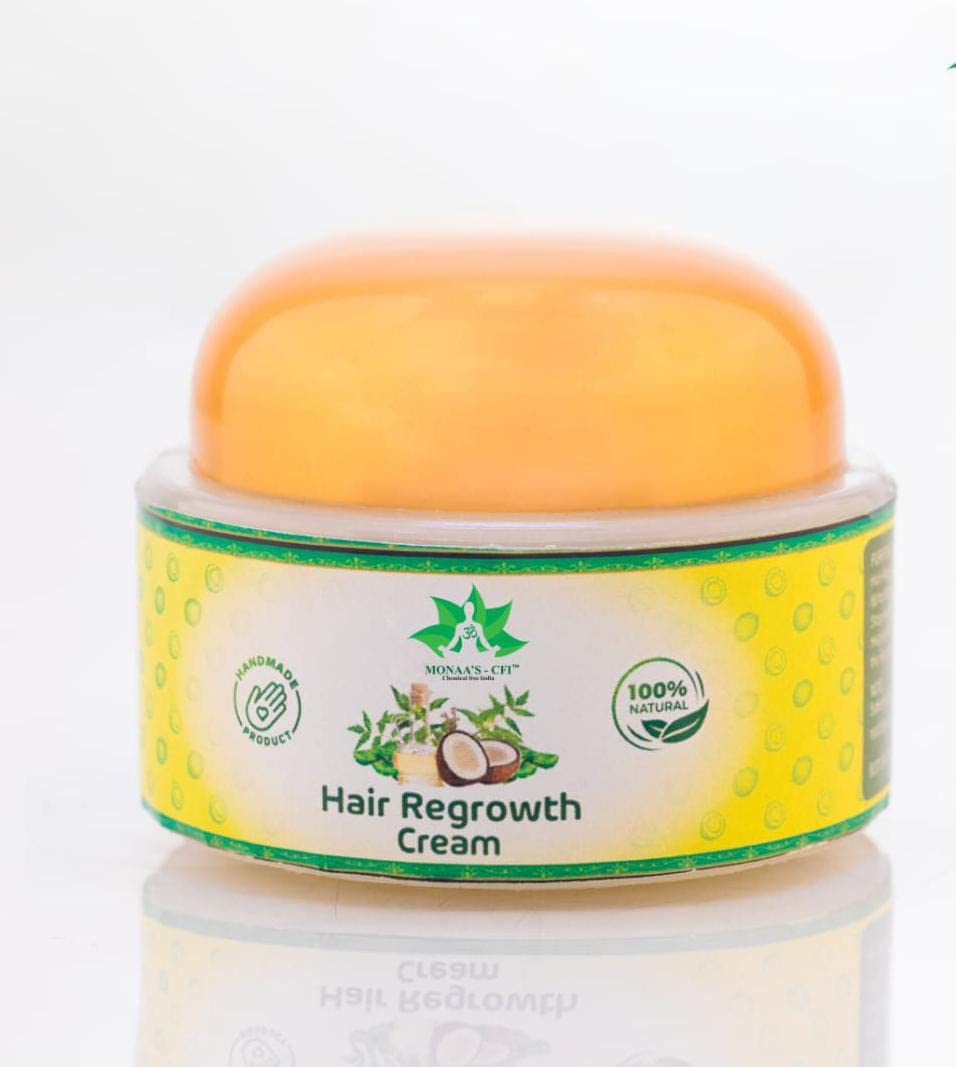 MONAA'S CFI CHEMICAL FREE INDIA Hair Regrowth Cream- 30g