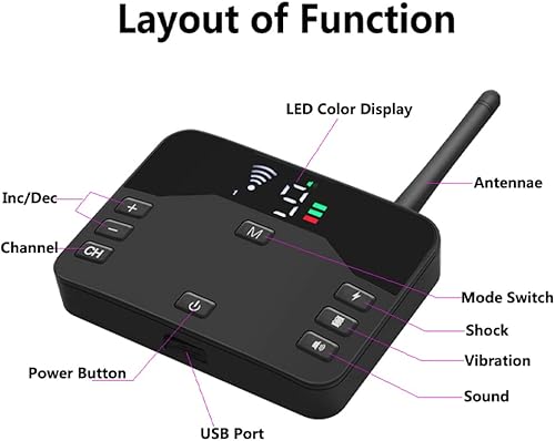 Miniatura 5 de HEXIEDEN Valla inalámbrica para perros, sistema de contención eléctrica para mascotas al aire libre, collar de entrenamiento impermeable con