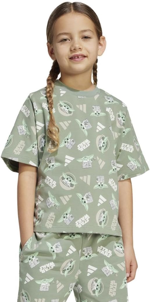 Adidas Boys Star Wars Mandalorian T-Shirt