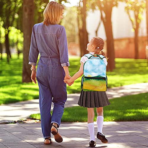 Sac à dos voyage pour campus filles garçons avec gourde