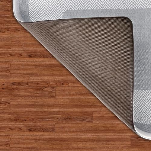 Chef Gear Hettie Anti Fatigue Cushioned Kitchen Mat 18"x32" Grey by Chef Gear - Used condition - Image 5
