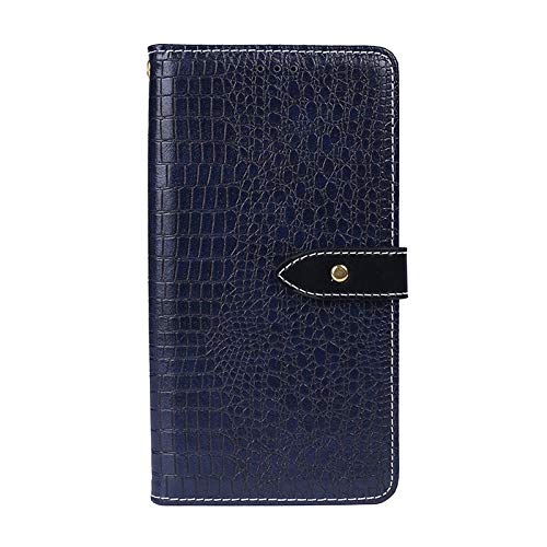 JSLY – Capa de couro transparente com textura horizontal de crocodilo Umidigi S5 Pro com suporte, co