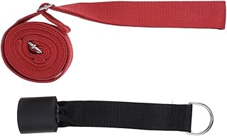 INOOMP Exercise Strap Yoga Fitness Strap Stretchy Strap Yoga Stretch Strap Tension Band Stretch Belt Red Yoga Strap On The Door Exercise Strap Fitness Strap Exercise Strap Yoga Strap