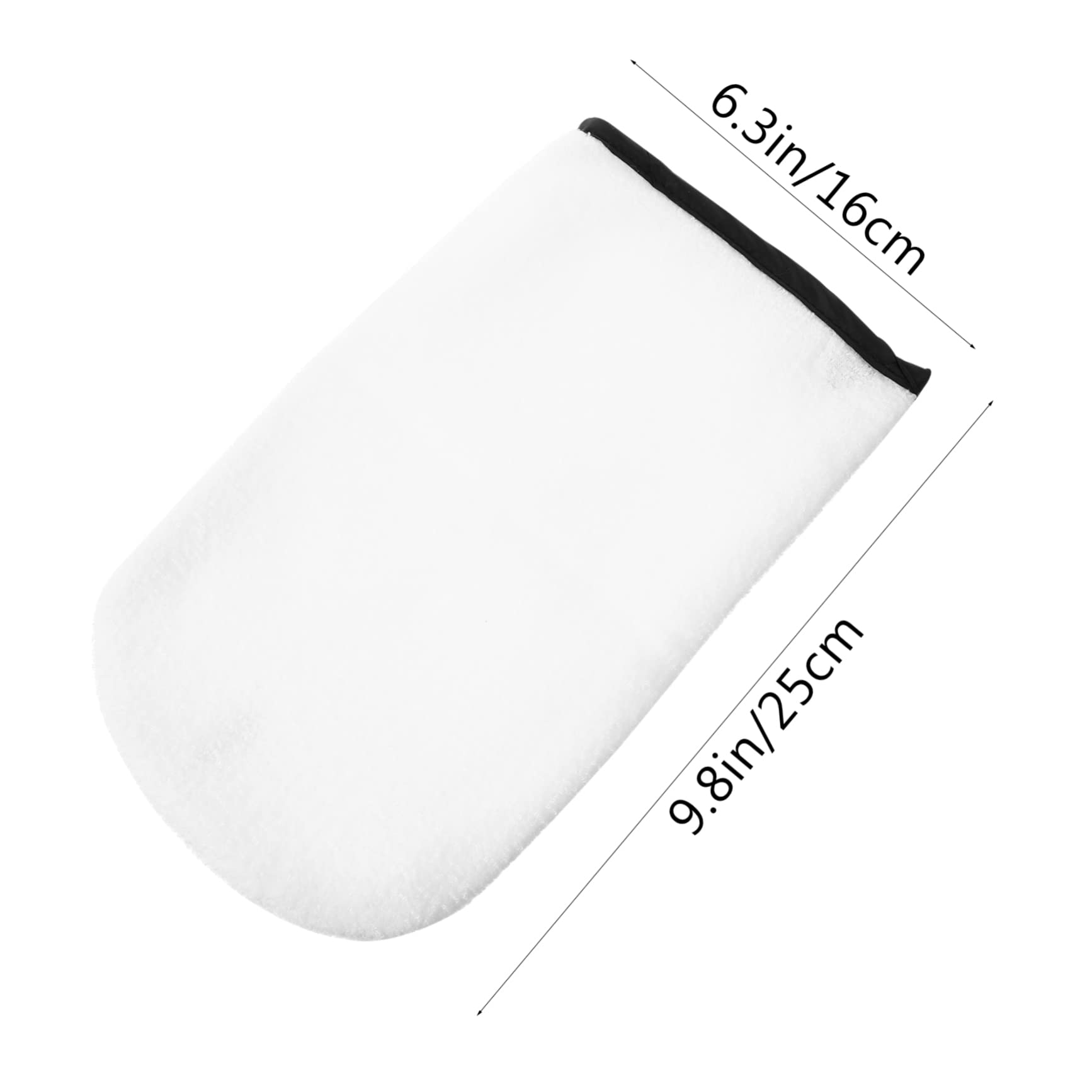 FRCOLOR 2 Pairs Exfoliating Skin Care Gloves Booties for Paraffin Wax Treatment Moisturizing Hand and Foot Covers for and Daily Care Mitts Socks