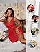 Avidlove Chemise Nightgowns Sexy Babydoll Lingerie Bridal Sleepwear Nighty Red, XL