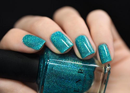 Image of ILNP Harbour Island - Caribbean Blue Holographic Nail Polish