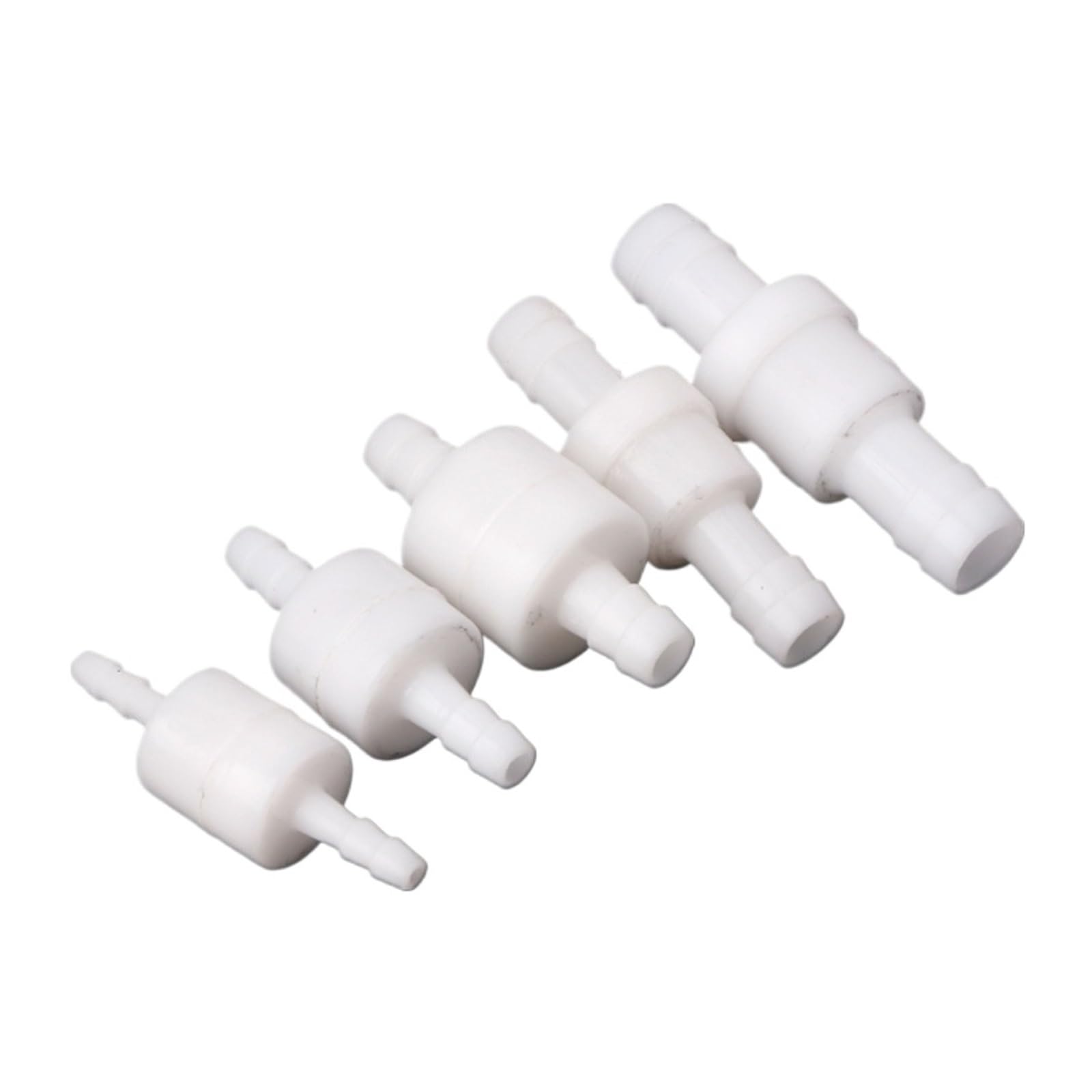 BALYDLUL 1pcs Plastic One-Way Non-Return Water Inline Fluids Check Valves(4mm)