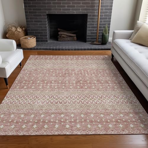 Addison Rugs Chantille Tapete 8' x 10' Blush miniatura 2