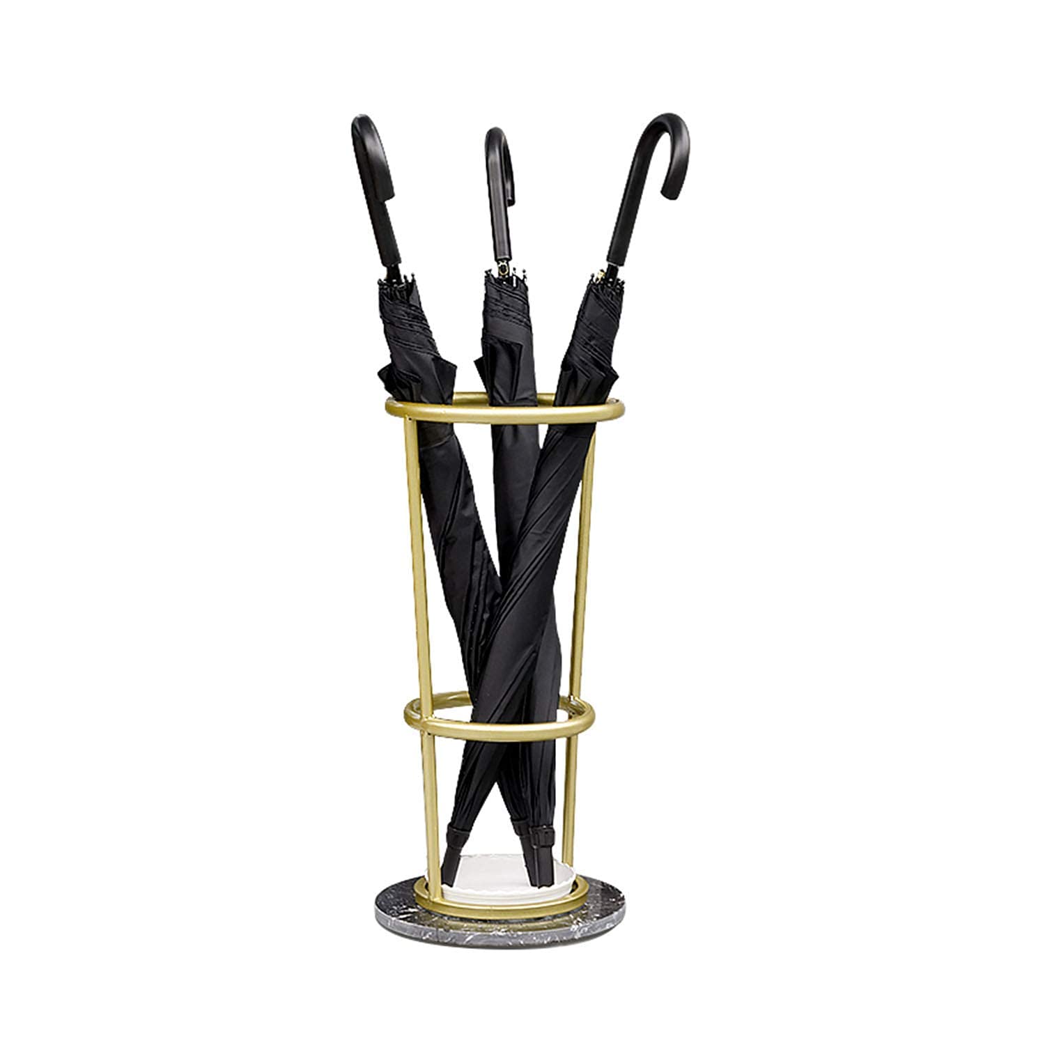 Porte-parapluie haut 26x54cm avec bac amovible stable pour entrée
