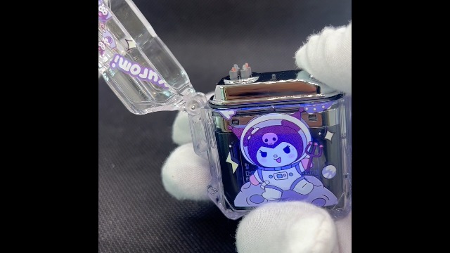 Encendedor recargable USB transparente NIVEK Kulomi miniatura 7