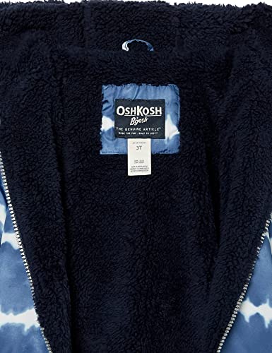 Oshkosh B'gosh Baby Boys Midweight Fleece Lined Windbreaker Transitional Jacket, Blue, 2T Us #TOP2