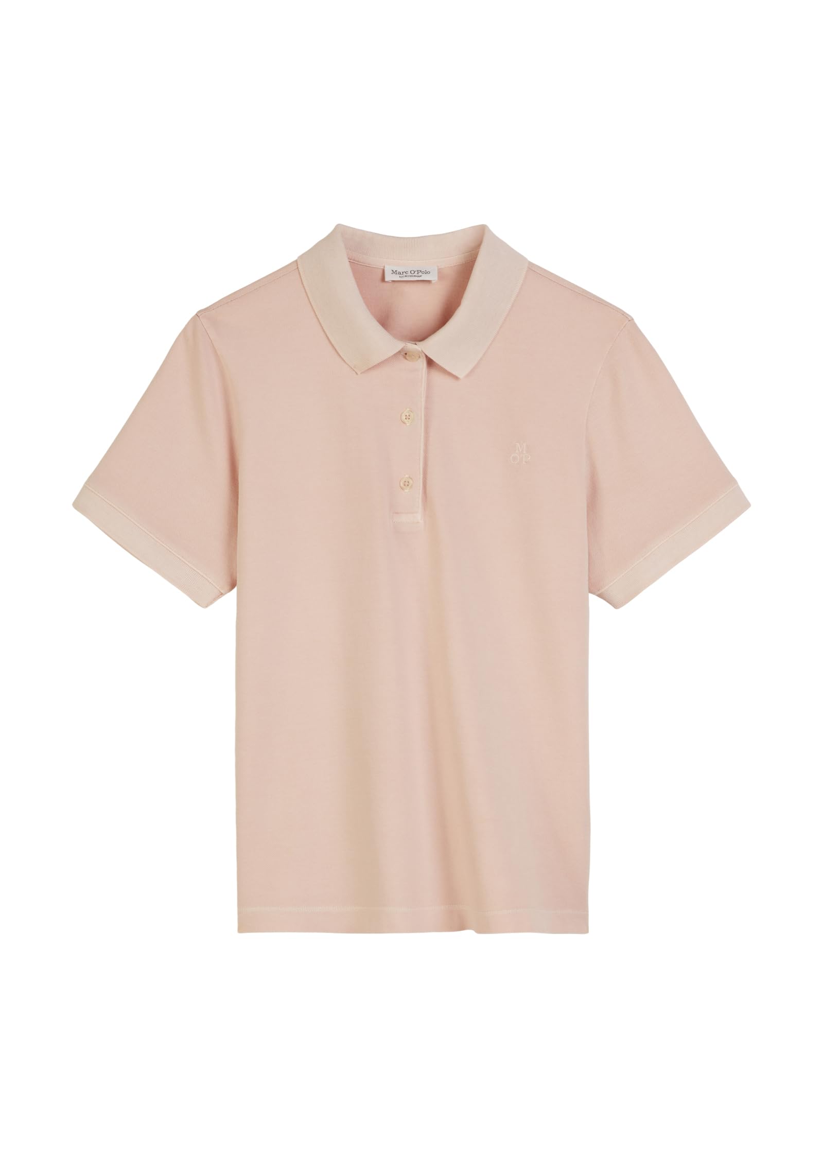 Marc O'Polo Damen Kurzarm-Poloshirt mit Stretch-Anteil Regular Fit