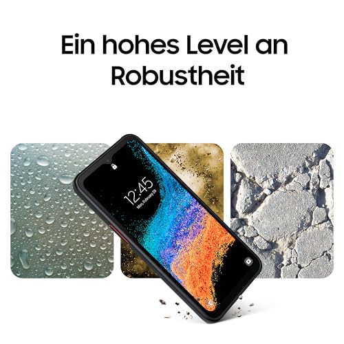 Samsung Galaxy Xcover6 Pro Enterprise Edition, robustes 6,6 Zoll Android Smartphone, 128 GB, 4.050...