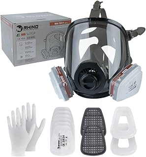 Máscara de Gas Completa Respirador RHINO RH-7011
