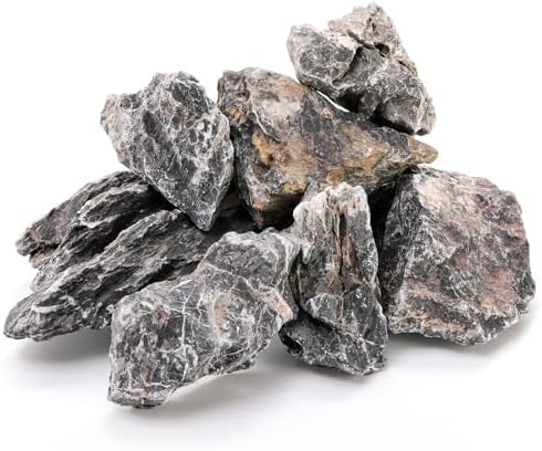 12lb Seiryu Stone, Aquarium Rocks for Terrariums, Paludarium, Vivariums, Reptile, Amphibian Enclosures, Fish Tank Decor for Aquarium Landscaping Models