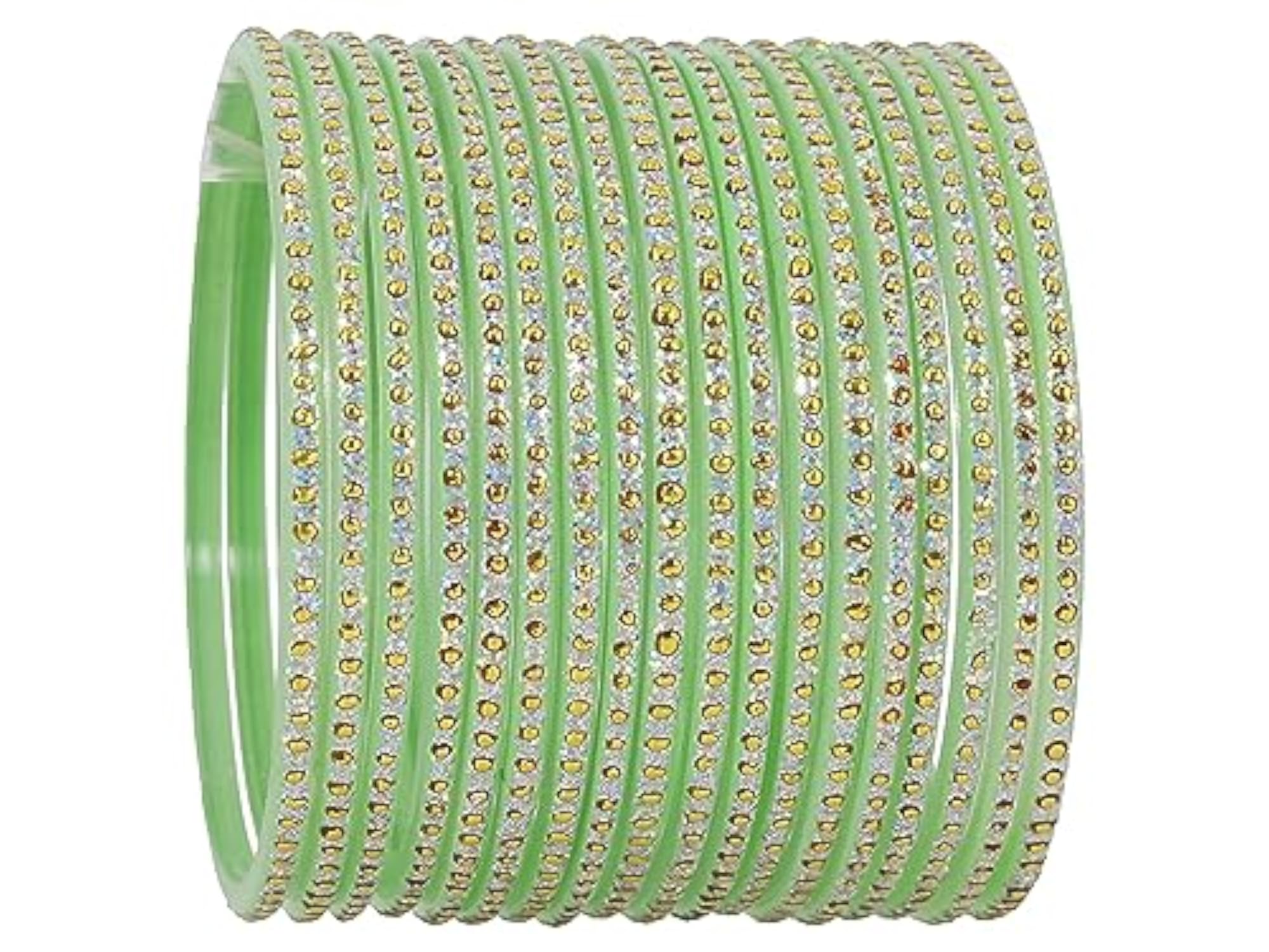 Polka Dots & Glitter Bangles Set - Pack of 36