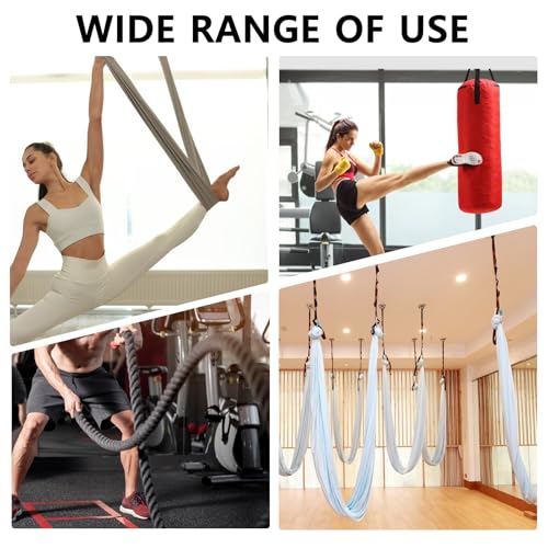 Ancrage de corde de combat robuste et stable support de fitness - 5