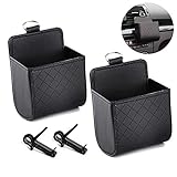 【Multifunktion】: Die Auto-Luftauslass-Aufbewahrungstasche ist eine Multifunktions-Aufbewahrungsbox, die sich sehr gut dazu eignet, das Auto sauber und ordentlich zu halten. Sie ist ein Muss, damit Sie problemlos fahren können. Sie können Handys, Zigaretten, Gläser, Stifte usw. platzieren.