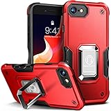 💗【Protección contra rayaduras y huella dactilares】 HOOMIL la funda iPhone 8 está fabricada con una placa trasera de PC respetuosa con el medio ambiente + una carcasa de goma blanda de TPU, que puede proteger eficazmente contra las marcas de huellas dactilares y los arañazos.