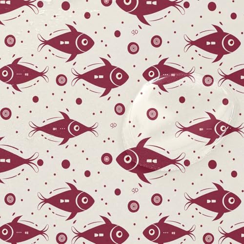 Rideau de douche imperméable et lavable en tissu polyester résistant - 5