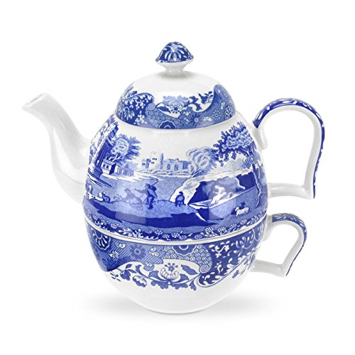 Spode Blue Italian Tea For One