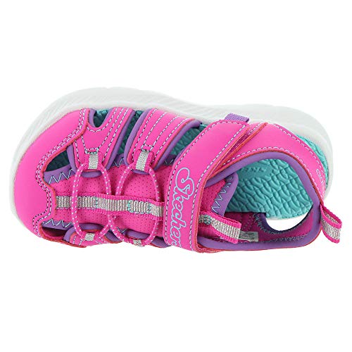 Skechers Skechers Kids Girls C-Flex Sandal 2.0-Playful TRE Sneaker, HOT Pink, 1.5 Little Kid