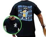 Blu Cool Dad Club Shirt, Bandit Cool Dad Club Tshirt, Blu Bandit Dad Birthday Gift, Father's Day Funny Cute Blu Family Shirt