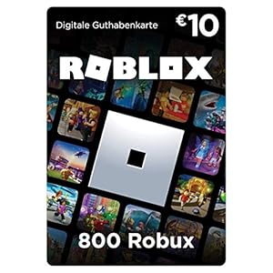Roblox-Geschenkgutschein |800 Robux Guthaben | inklusive exklusivem virtuellem Item| Digital Code für Smartphones, Computer, Tablets, Xbox One, Xbox Series X|S, Oculus Rift et HTC Vive)