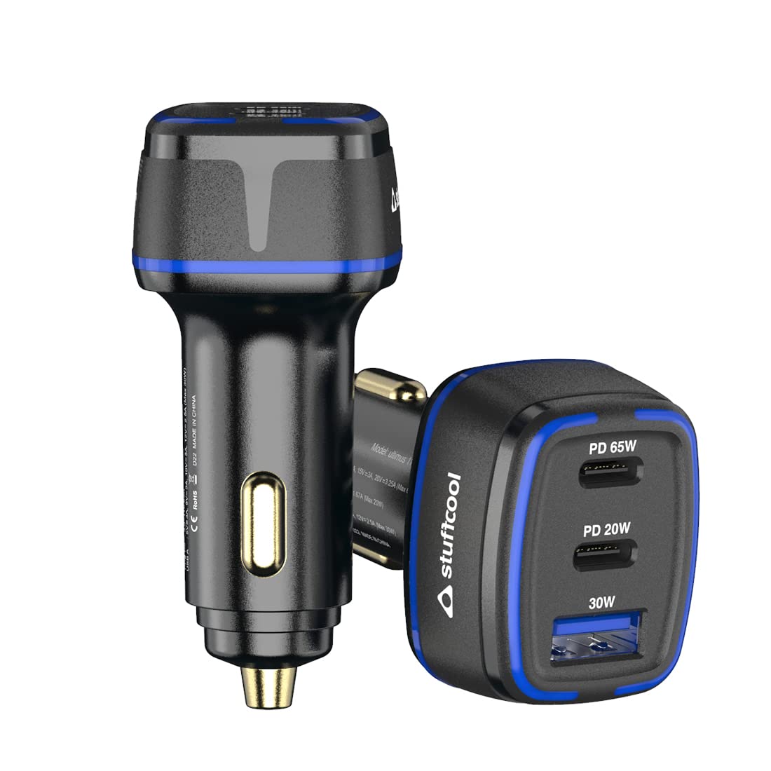 Stuffcool Ultimus 115 3 Port Car Charger 115W Output, Charges MacBooks Type C Laptops, Samsungs, iPhones at The Same time (B09ZDSNB1C) Amazon Price History, Amazon Price Tracker