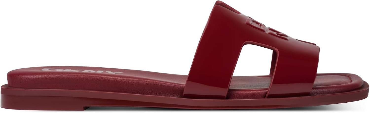 DKNY womens Columba Flat Sandal Slide