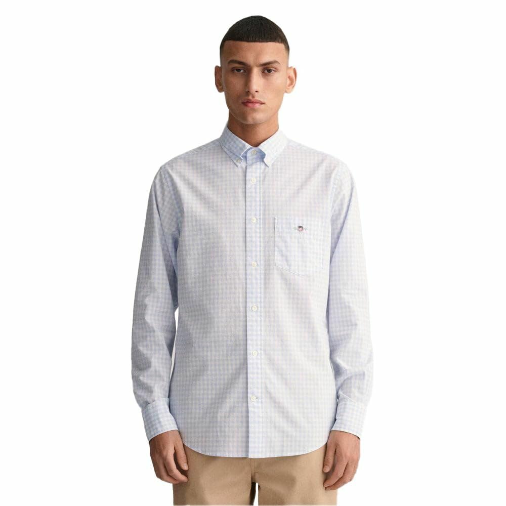Gant Damen Reg Poplin Gingham Shirt Bluse (1er Pack)