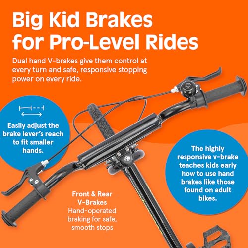 Image of Retrospec Koda Plus Kids Bike for Boys & Girls Ages 6-8 Years - Children's Bicycle, Adjustable Seat & Handlebars