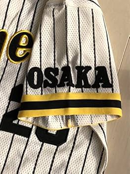 【美品】江夏豊　ユニフォーム　復刻 未使用] 阪神タイガース 江夏豊氏 復刻ユニフォーム（直筆サイン