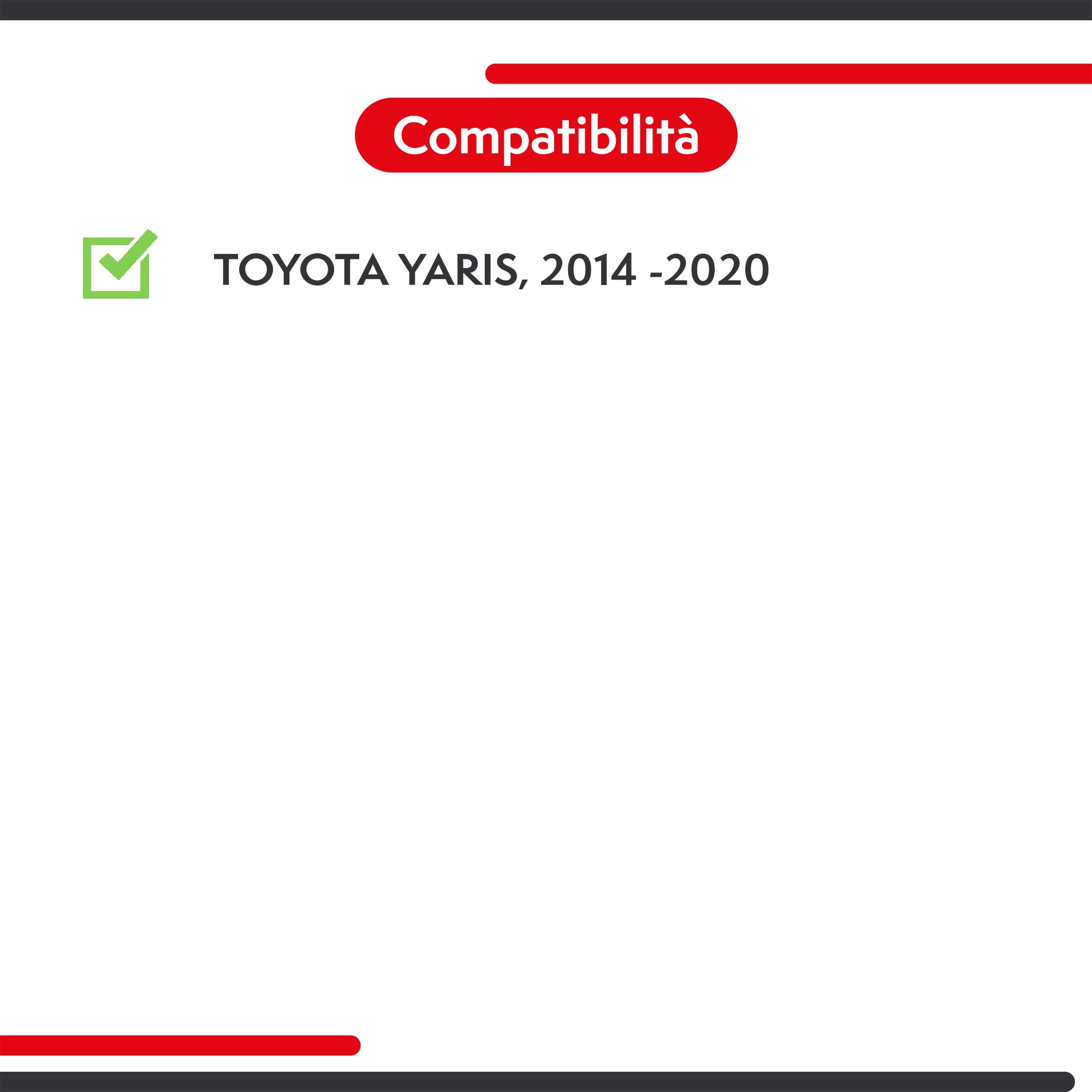 Specchietto Retrovisore per Toyota Yaris XP15 dal 2014, Calotta Verniciabile, Regolazione Elettrica, Connettore 7 pin, Con freccia, Riscaldabile, Termico (DESTRO)
