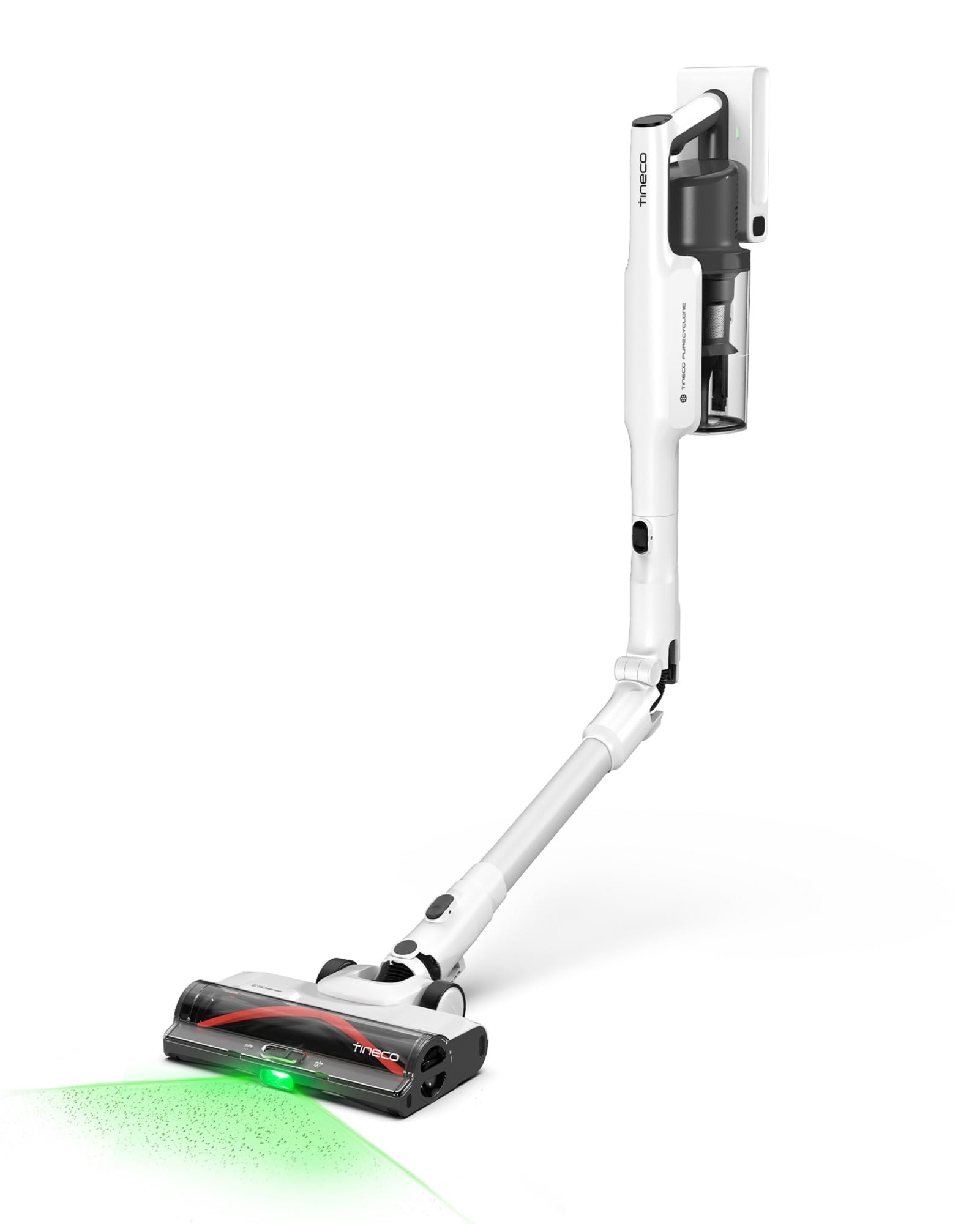 Tineco Pure ONE A50S Plus Kabelloser Akku Stabstaubsauger, Flex Akkusauger 70 Min., 3DSense Power Bürste, PureCyclone Technol. 1L Staubbehälter, 185W Saugleistung für groben Schmuze & Tierhaare