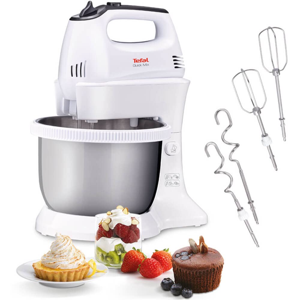 BATIDORA DE MANO CON CUBETA TEFAL HT3121