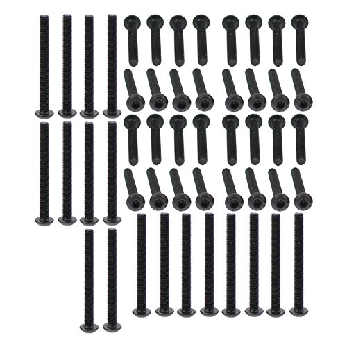 XunLiu Grade 10.9 Alloy Steel Button Head Hex Socket Screws (M3X30)