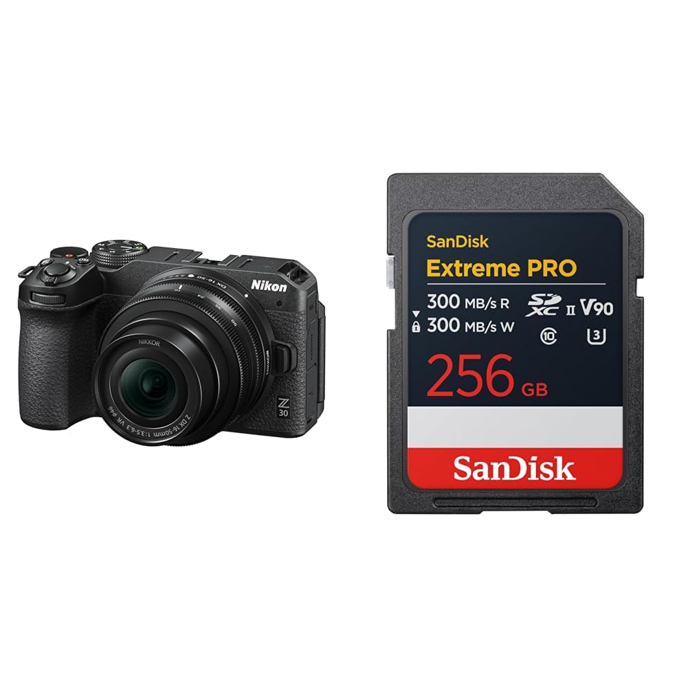 Amazon | Nikon ニコン ミラーレス一眼 Z30 16-50 VR レンズ