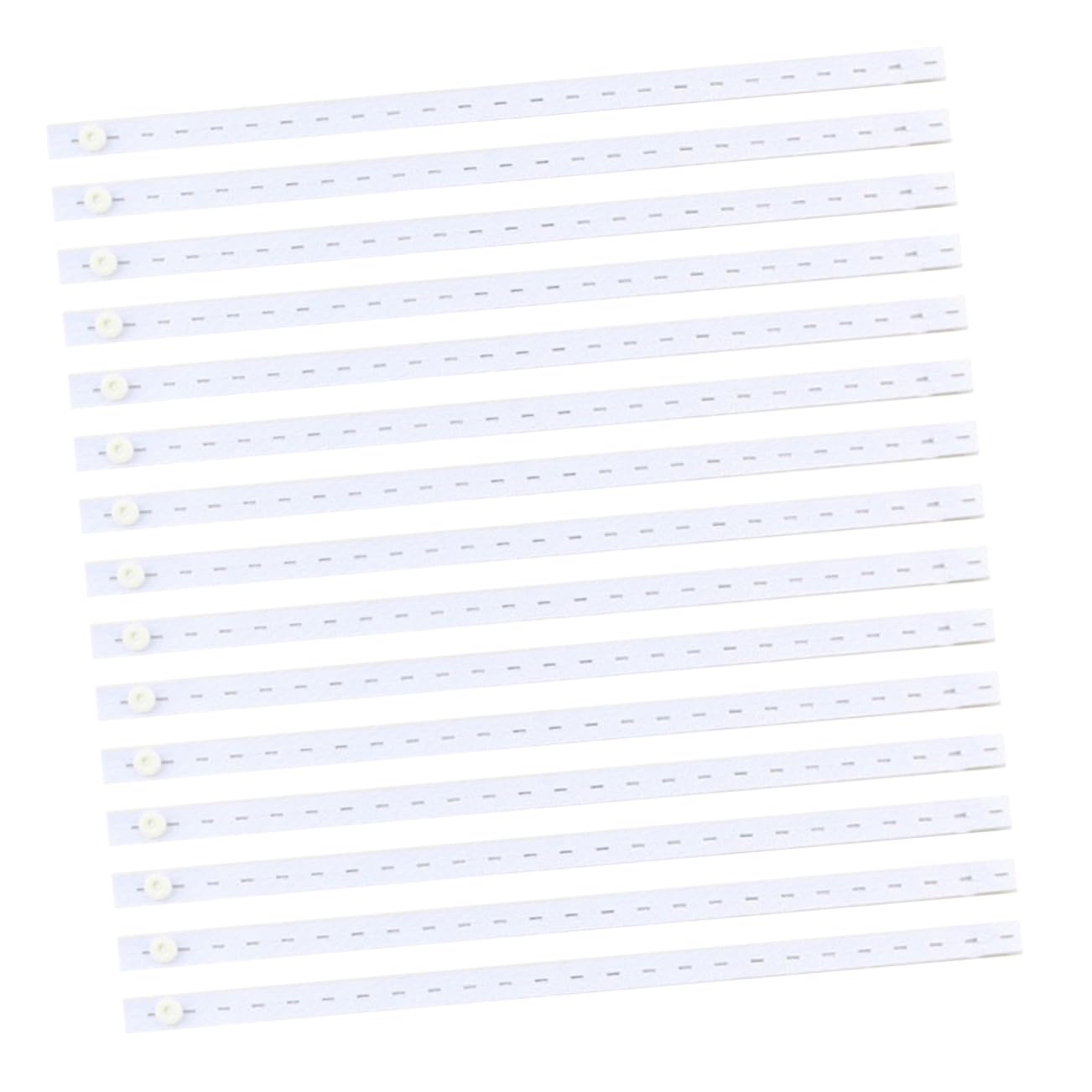 Beatifufu Infant Elastic Buckle 15pcs Diaper Snap for Overnight Cloth Diaper Fasteners