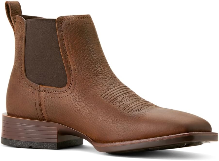 Ariat Mens Booker Ultra Square Toe Chelsea Boots - Image 6