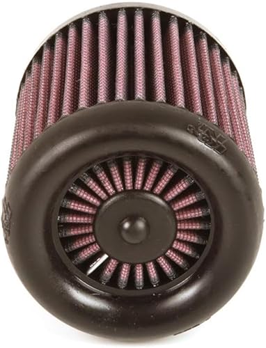 Miniatura 5 de K&N Filtro de aire universal X-Stream con abrazadera original de alto flujo: alto rendimiento, premium: diámetro de brida: 2.4375 pulgadas, altura