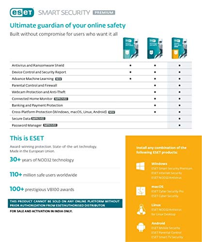 ESET Smart Security Premium Family Security Pack ( 3 User, 1 Year ) (Email Delivery in 2 Hours - No CD) - Image 2