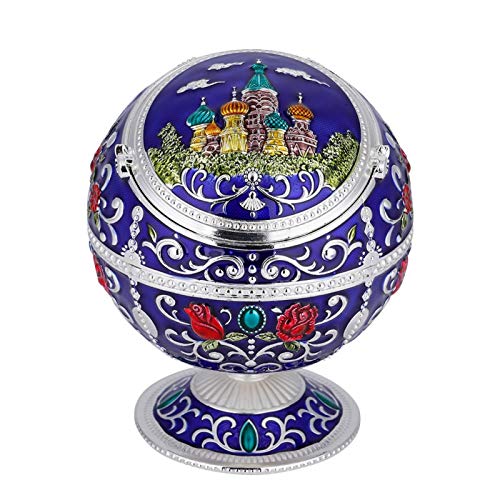 Black Plastic Ashtrays 2 pack