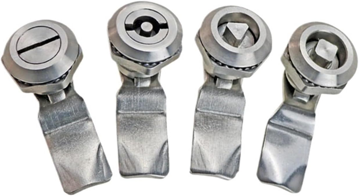 Triangular Or Square S-Shaped Cylindrical Distribution Box Industrial Door Lock Equipment Cabinet 1Pcs(Triangle Lock-ZDC)