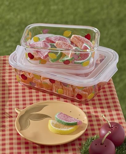 Image of kate spade new york Tutti Fruity 4-Piece Serve & Store Dish Set