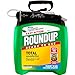 Roundup Fast Action Weedkiller Pump 'N Go Spray – 5L Ready-to-Use Glyphosate Formula – Kills Weeds & Roots with Visible Results in 1-2 Days – Refillable Pressure Sprayer with Extendable Lance